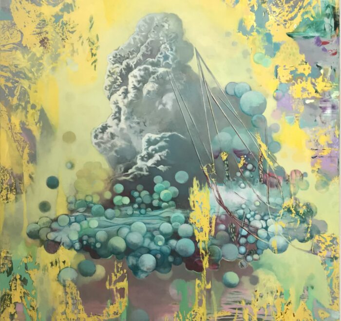 Babel_of_souls_2023_oil_on_canvas_200x160cm